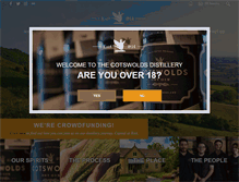 Tablet Screenshot of cotswoldsdistillery.com